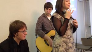 в гостях у церкви на Шелепихе группа Размер неба
