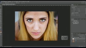 Убираем синяки в Фотошопе автоналожением слоев | Auto-Blend Layers | Photoshop TV