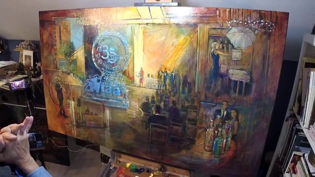 DAA 759- Final Glaze on TAA Live Event Painting смотреть онлайн
