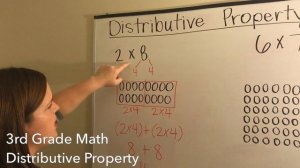 3rd Grade Math - Distributive Property