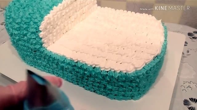 Торт на крестины (крещение) для мальчика. Наталья Торт Sweet stories смотреть онлайн