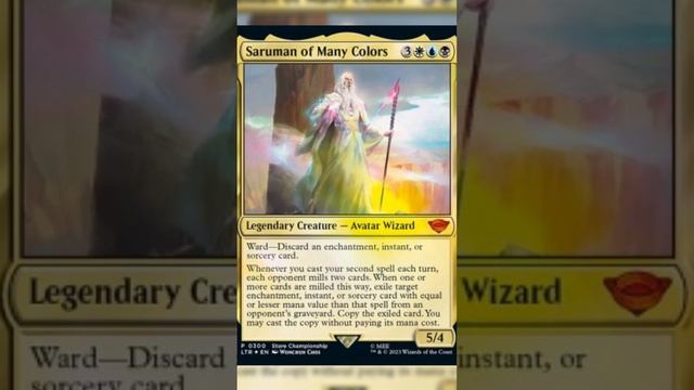 Saruman of Many Colors - Magic the Gathering - Lord of the Rings: Tales of Middle-Earth