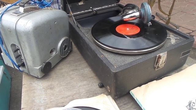 Как работает старинный Граммофон