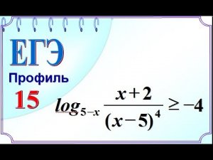 Логарифмическое неравенство. Свойства логарифмов