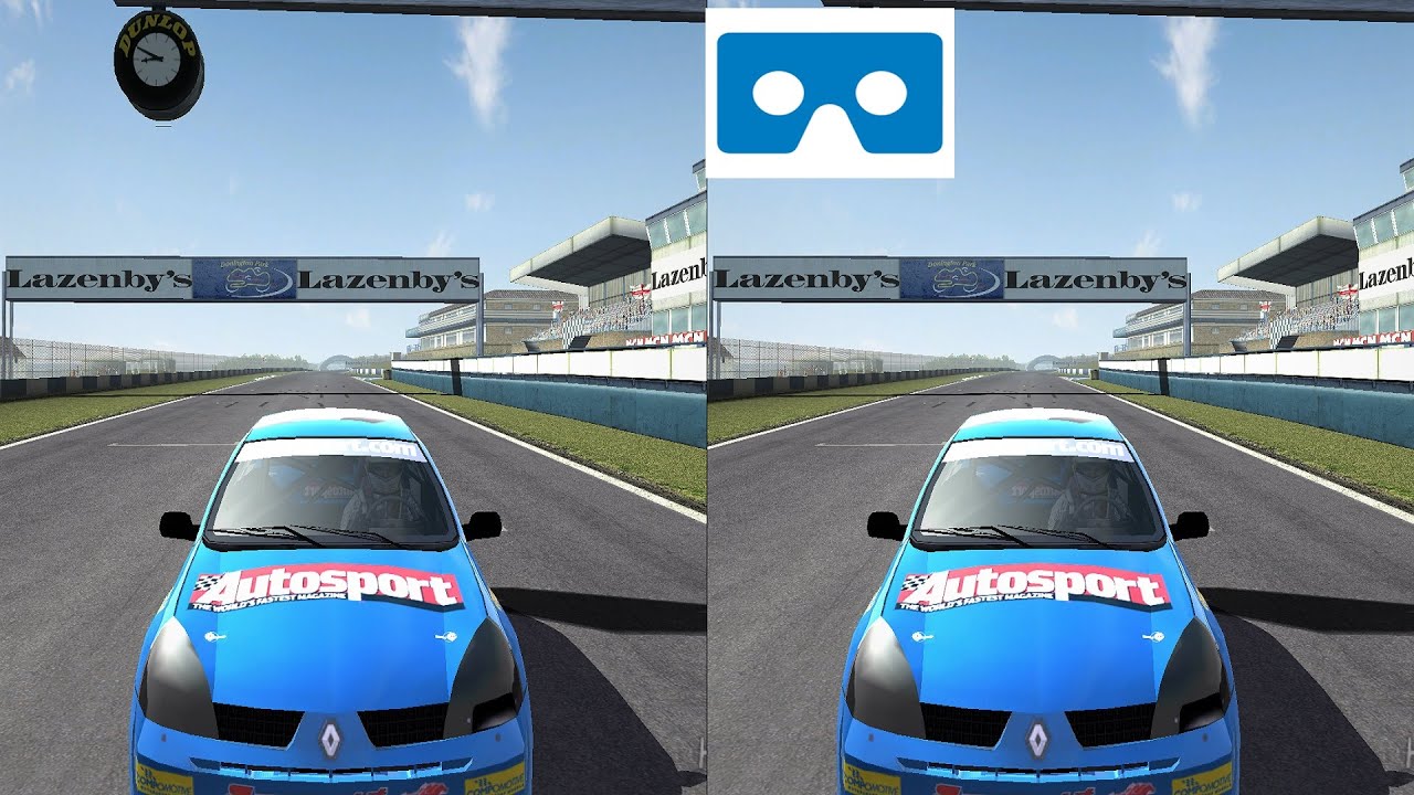 ToCA  Race Driver 3 3D VR video 3D SBS VR box google cardboard
