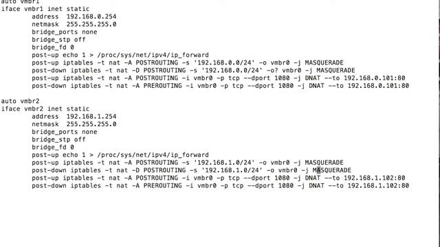 Proxmox V4 .2- creation of two networks vNIC vmbr0 and vmbr1 смотреть онлайн