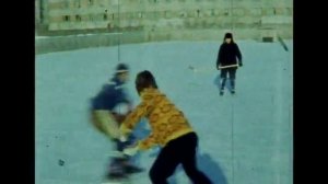 Хоккей в СССР любительская съемка 1977 год