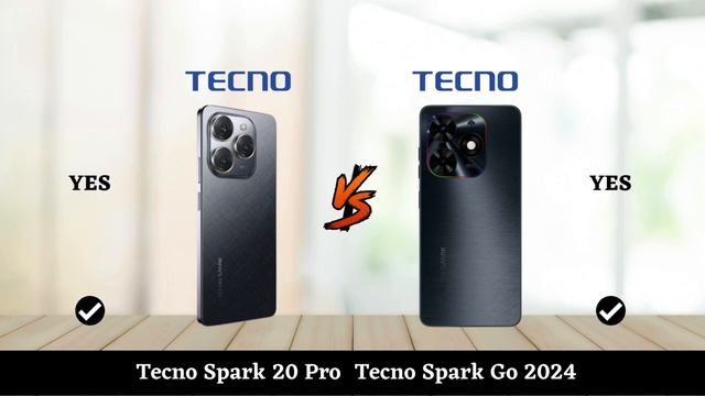 Tecno Spark 20 Pro Vs Tecno Spark Go 2024 - Full Comparison 2023