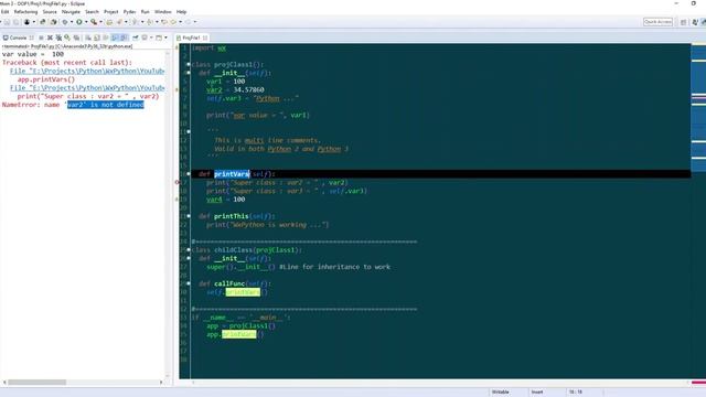 WxPython Tutorial 3 Python Single Inheritance