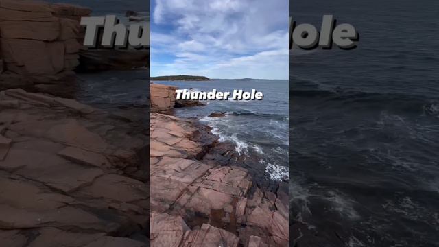 Places You Wont Believe Exist in the USA Thunder Hole Acadia National Park Maine