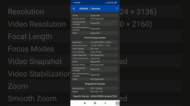 Redmi Note 7 AIDA 64 Specifications смотреть онлайн
