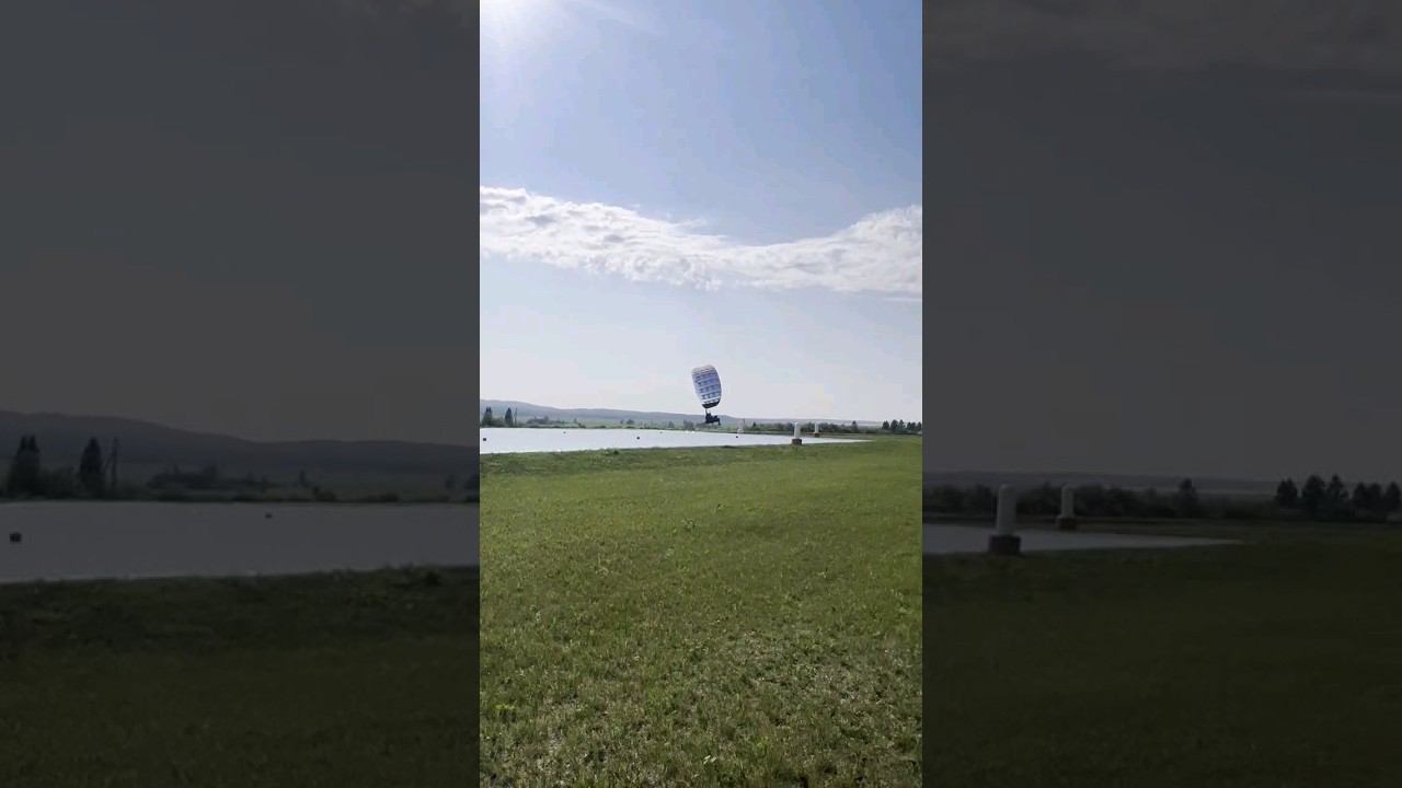 Парашютист на "Мутанте" приземляется с бешеным свистом | Свуп - Скорость смотреть онлайн