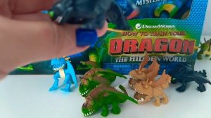Драконы в Пакетиках? Как приручить дракона. Обзор Коллекции. Все драконы из как приручить дракона.