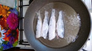 ХАМСА жареная на сковороде. Очень вкусная рыба.