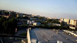 Полёт над Полюстровским садом, Санкт-Петербург