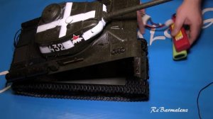 Танк на Радиоуправлении ИС-2 Taigen...Первый Отзыв и Тест Драйв по Снегу