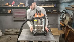 sturm,  союз псс 7420 , пылесос строительный, краткий обзор