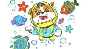 Щенячий Патруль раскраски и игрушки из мультика