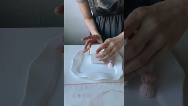 МК Часть 2?Украшение зефирного тортика от Марфы @endomarfin?Marshmallow mini cake Recipe