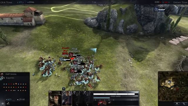 Total War Arena - Ошибки при игре на Equites смотреть онлайн