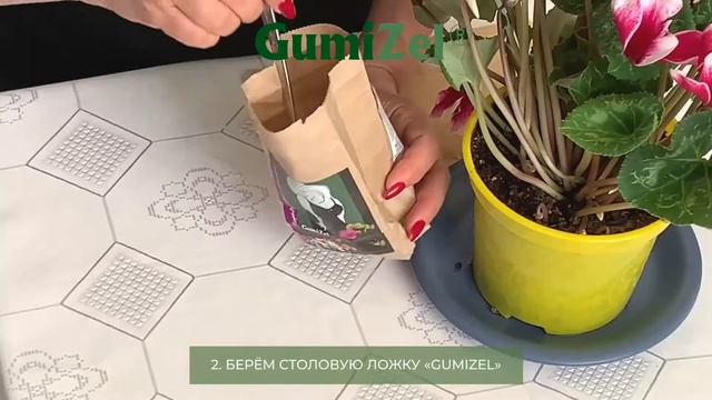 Удобрение GumiZel (ГумиЦел) для комнатных цветов, рассады, для сада и огорода, обзор и применение