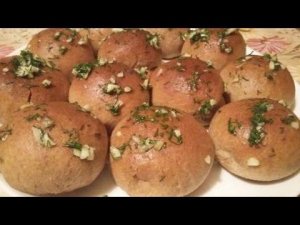 Пампушки с чесноком. Цыганка готовит. Чесночные булочки. Gipsy kitchen.
