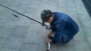 Иркутск. Ловля хариуса на набережной.