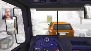 НЕВЕРОЯТНО СЛОЖНЫЙ МАРШРУТ В TRUCK SIMULATOR ULTIMATE ПО ЗАСНЕЖЕННОЙ РОССИИ