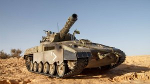 Постройка модели танка Merkava Mk.1