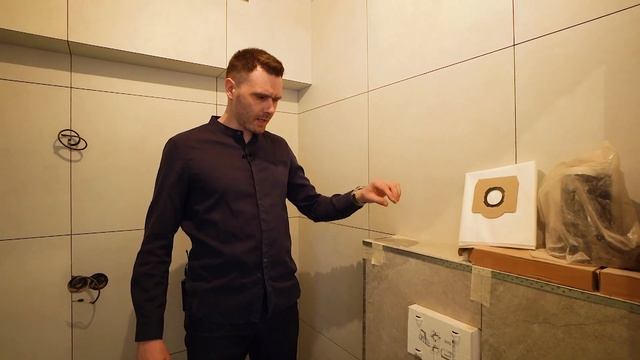 Ниша над лестницей, металлический каркас лестницы, запил плитки под 45 гр. | ПРОРАБ Ремонт квартир смотреть онлайн