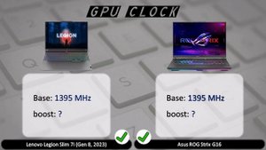 Lenovo Legion Slim 7 vs Asus ROG Strix G16