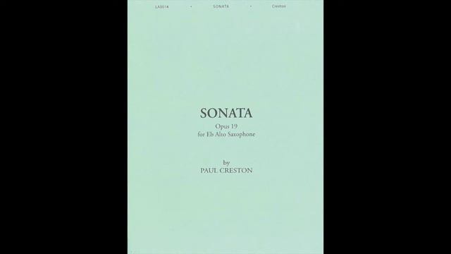 Paul Creston - Sonata Op. 19, mvt. II (Piano Accompaniment) смотреть онлайн