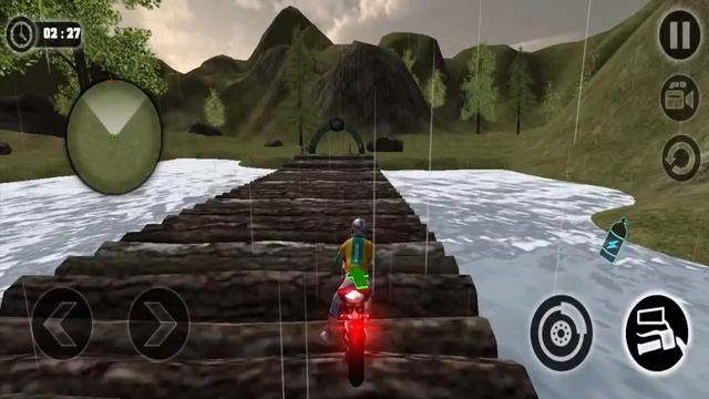 Uphill Motorcycle Off-road Driving Mission Complete Android Gameplay 229