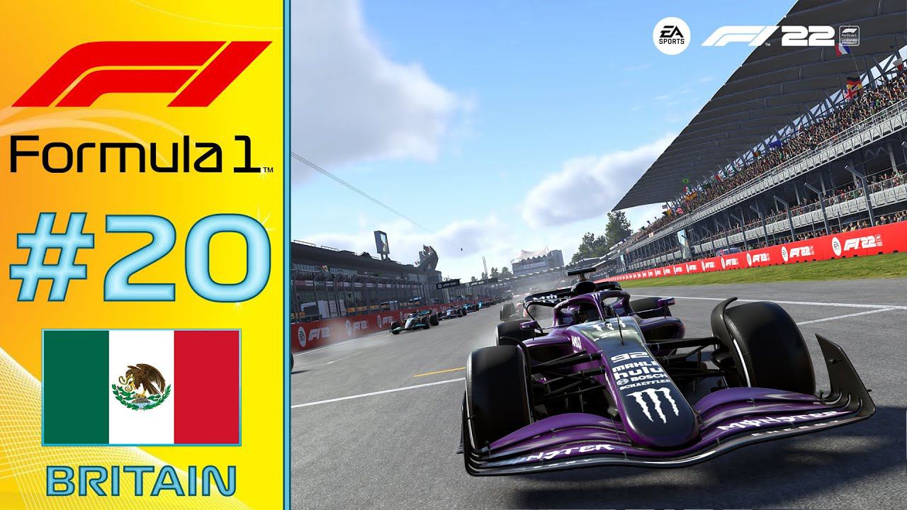 F1 22: ЭТАП 20. МЕКСИКА. 100% ДИСТАНЦИИ. смотреть онлайн