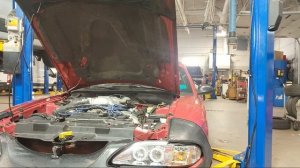 1998 Ford Mustang Cobra Oil Change - 62K miles