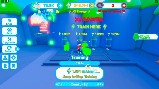 1 УДАР И КОСМОС РАСКРОШИЛСЯ НА КУСОЧКИ С МЕЛКИМИ ПЛАНЕТКАМИ! - СИМУЛЯТОР ПРОКАЧКИ ПЕРЧАТКИ В ROBLOX смотреть онлайн