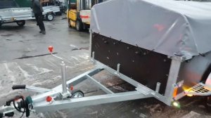 2-х осный прицеп. 2.5 тонн. С тормозами на торсионах АЛ-КО. 3.10х1.55х0.42