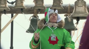 Константин Лютиков, колокольный звон на фестивале  Всероссийское рождество 2023, Новосибирск
