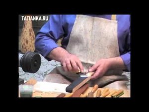 Резьба по дереву. Правка инструмента. ч. 9/10