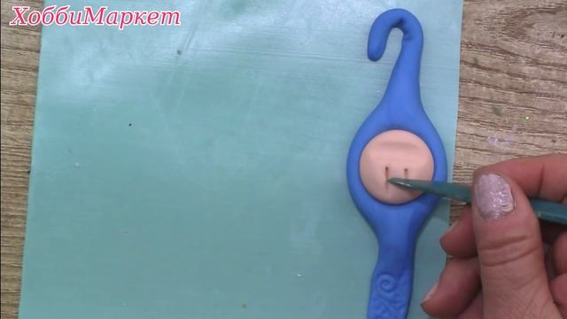 Простые способы слепить деда Мороза.  Игрушки, брелки, магнитики, подарки.  ХоббиМаркет