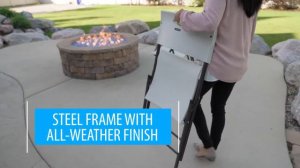 Lifetime Folding Chair | Model 80741 | Feature and Benefits Video