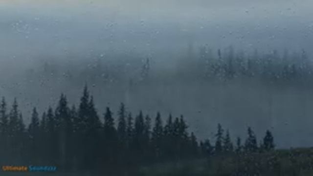 Звуки сна для горного дождя и грозы окружающий шум для сна и медитации смотреть онлайн