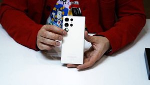 Распаковка Samsung S23 Ultra