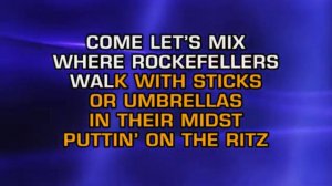 Taco   Puttin' On The Ritz Karaoke