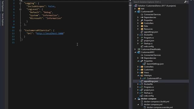 .NET Core and VS 2017 Docker Support смотреть онлайн