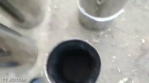 Котел Попова КП-25 кВт дымоход спустя 5 лет эксплуатации