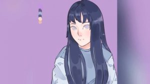 Хината Хьюго// Перерисовка персонажей из Наруто// HINATA HUGO ART