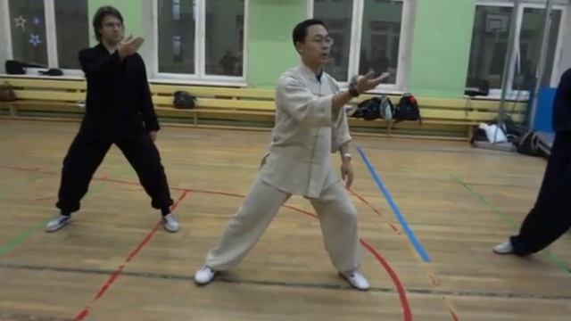 Мастер Ван Лин_40 форма Чэнь_урок 3й часть 3я смотреть онлайн