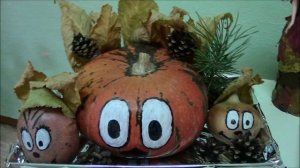 Конкурс детских поделок из овощей, природного и бросового материалов "Краски Осени"