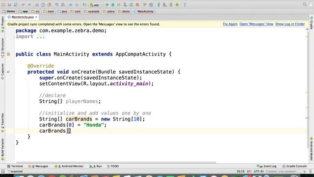 Java -  Initialize String Arrays | Arrays in Java